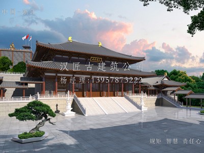 寺庙古建筑设计的布局智慧与空间序列